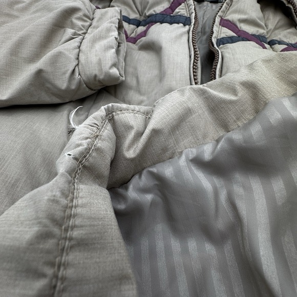 Vintage 70s Puffer Puffy Bubble Down Fill Insulated Long Quilted Coat Womens L‎ - Picture 8 of 13